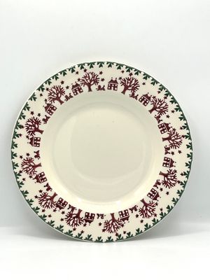 Großer Teller mit Weihnachtsmotiven (26,7 cm)