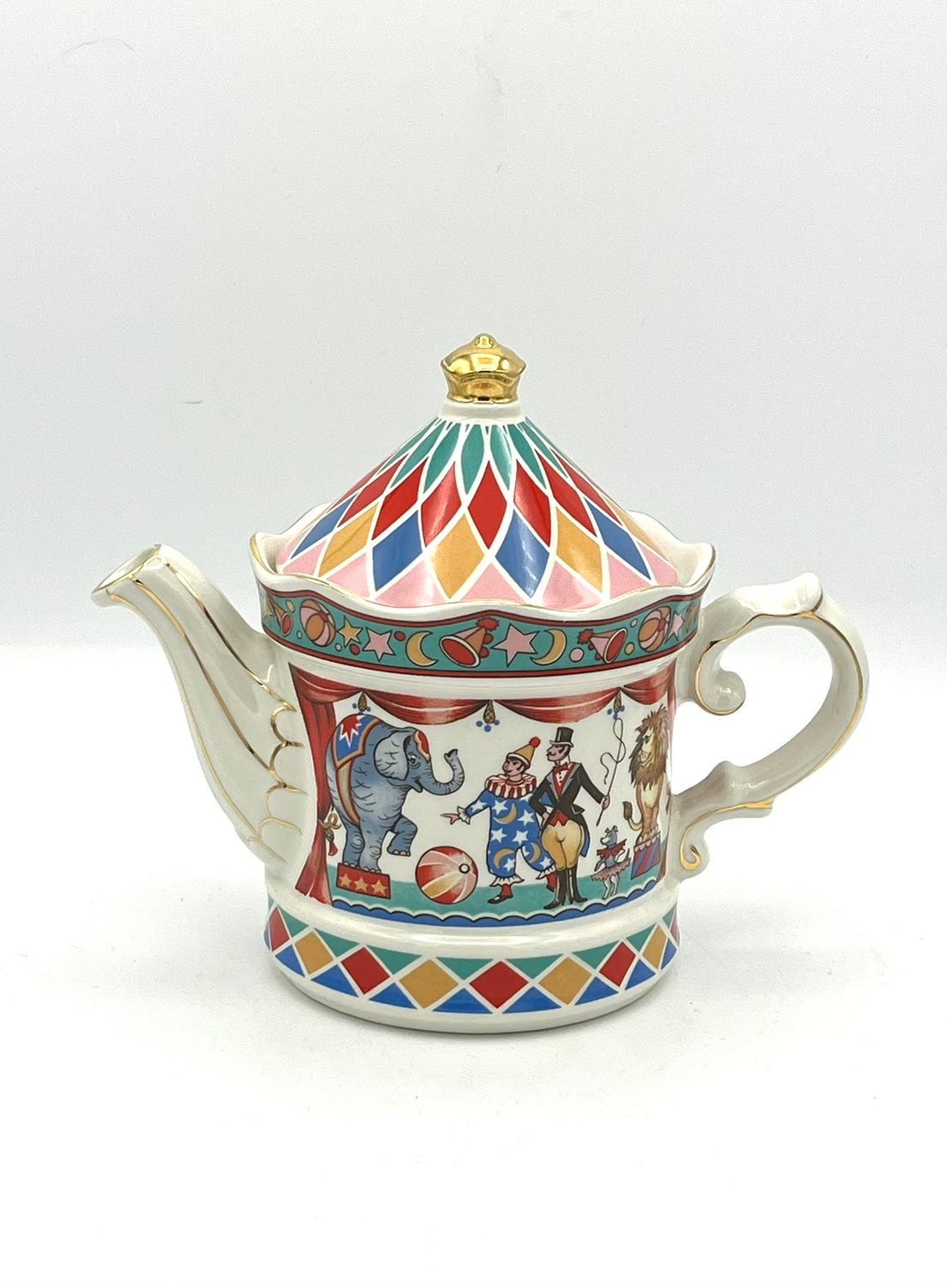 Vintage-Teekanne "Eduardian Entertainments Carousel"