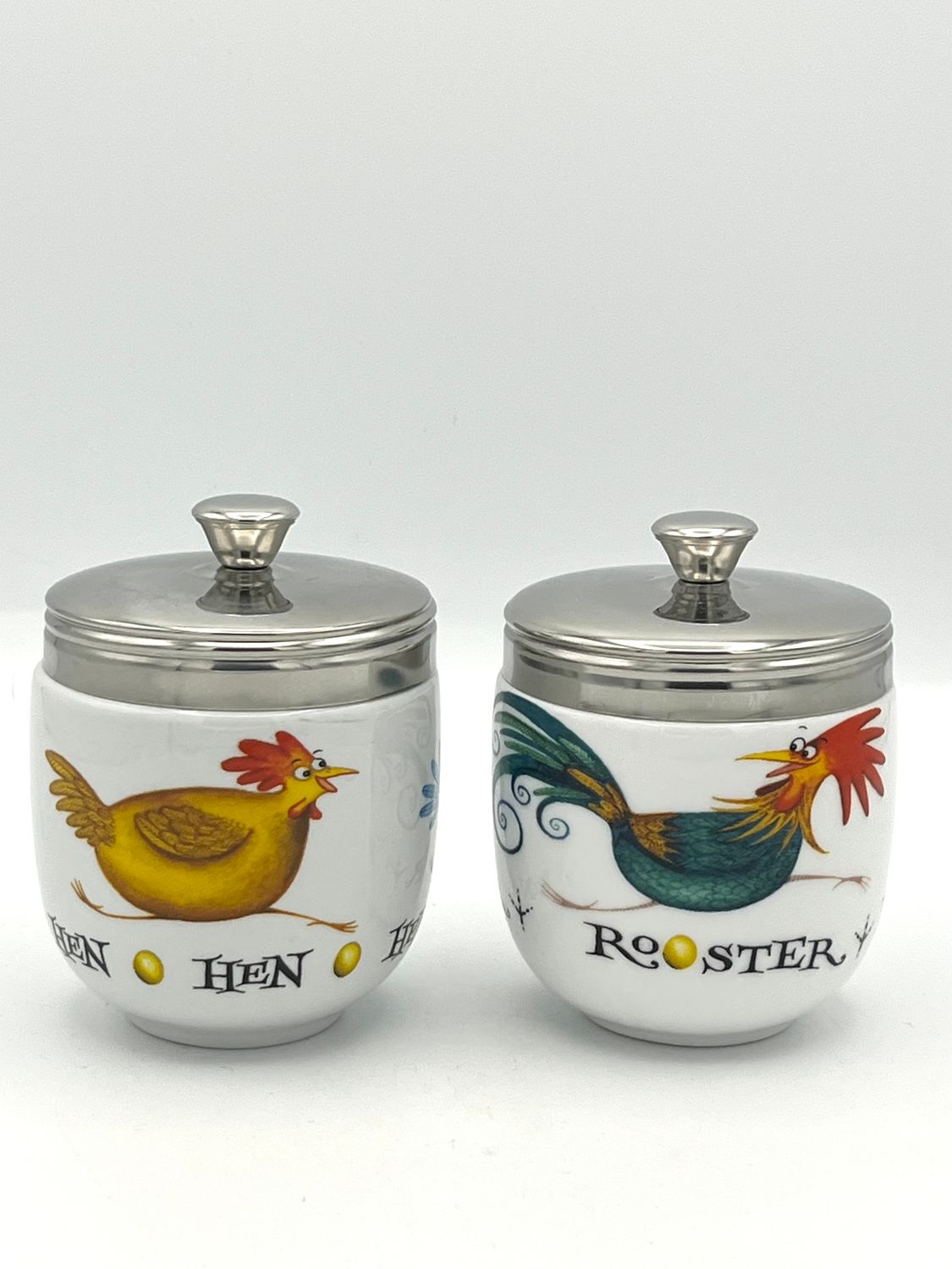 Egg Coddler Set "Chasing Chickens" von BIA International