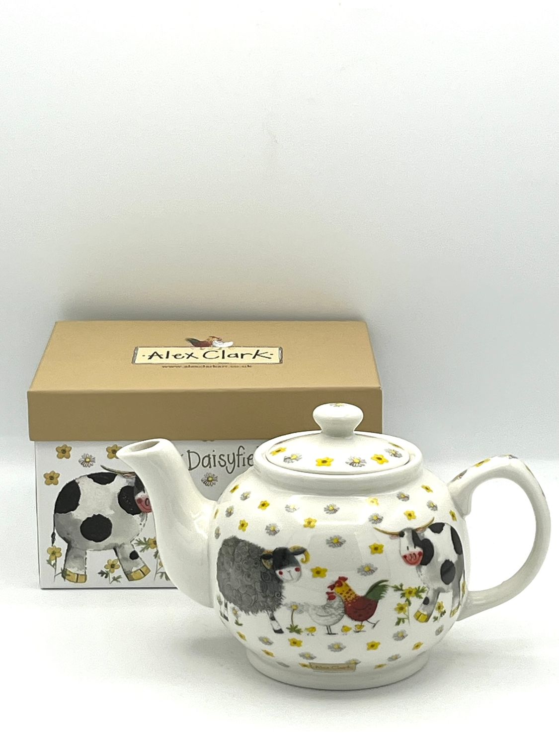Teekanne Daisyfield Farm Teapot von Alex Clark