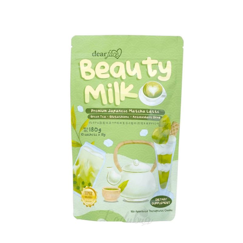 Dear Face Beauty Milk Matcha