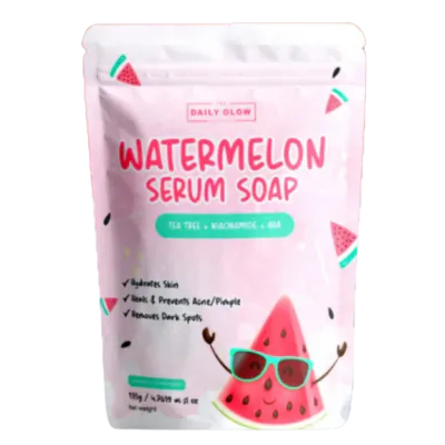 Dailyglow Watermelon Serum Soap