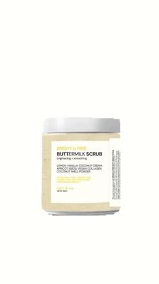 Catt&amp;Co  Bright and Free Buttermilk Scrub