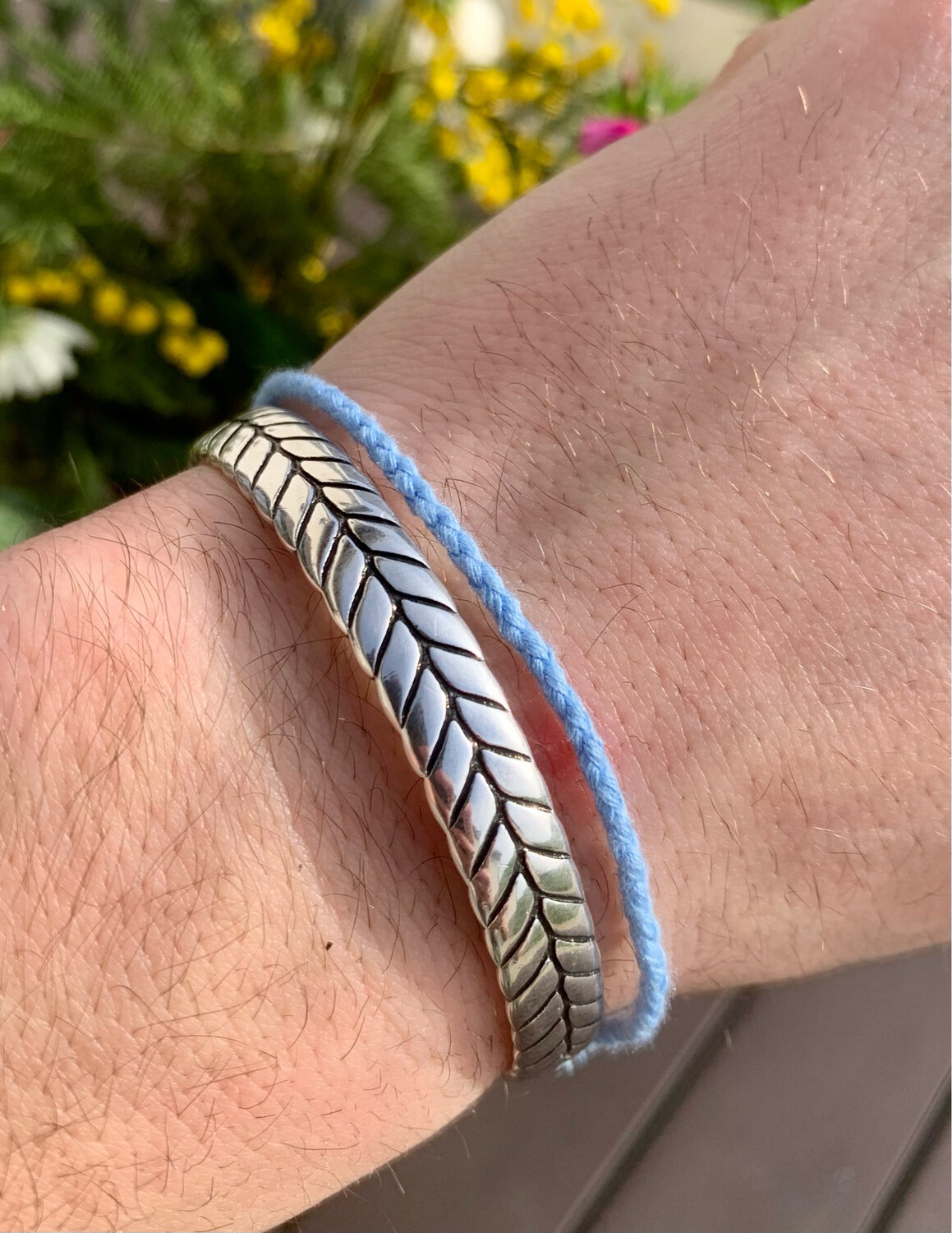 Bracelet vintage en argent 925