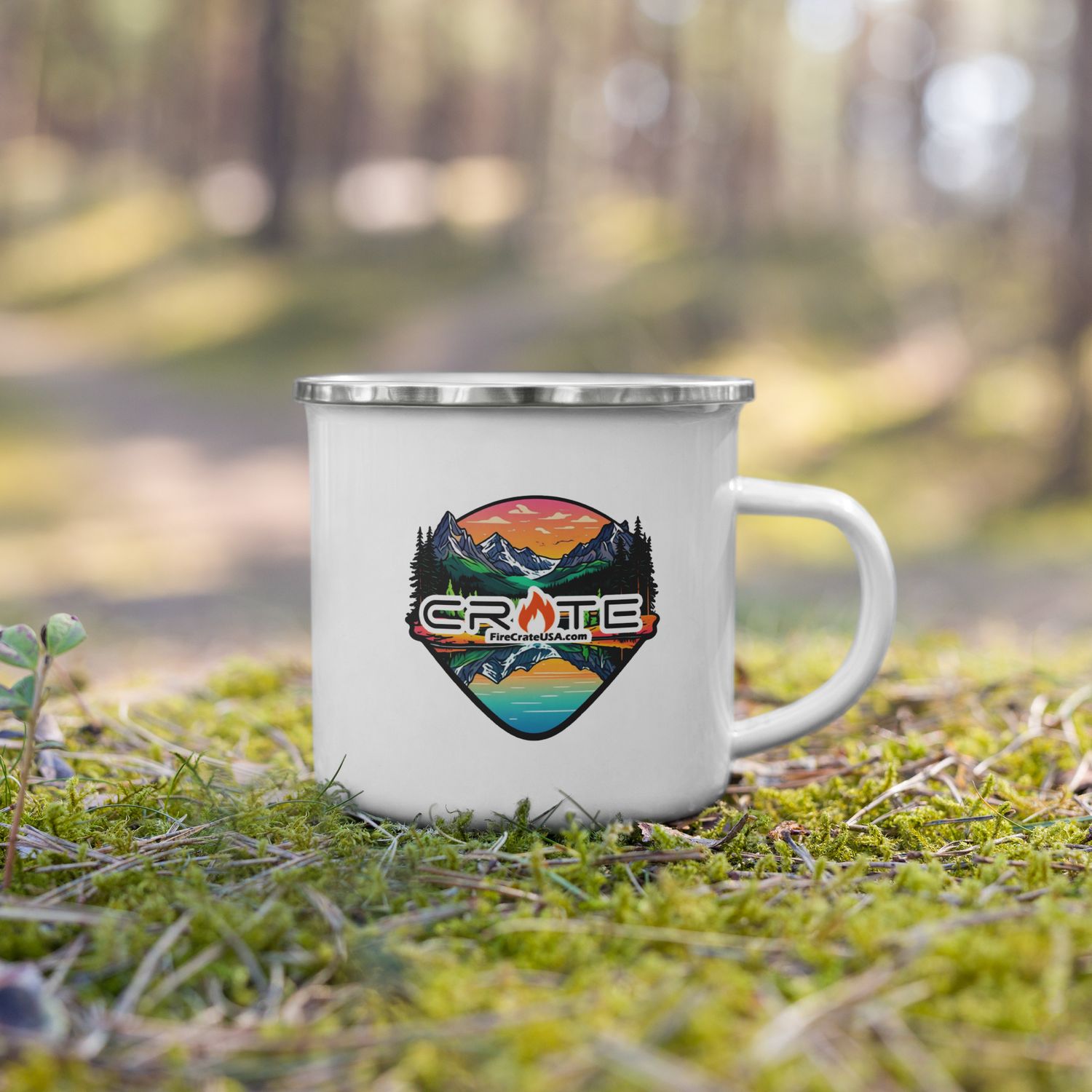 FCUSA Enamel Camp Mug