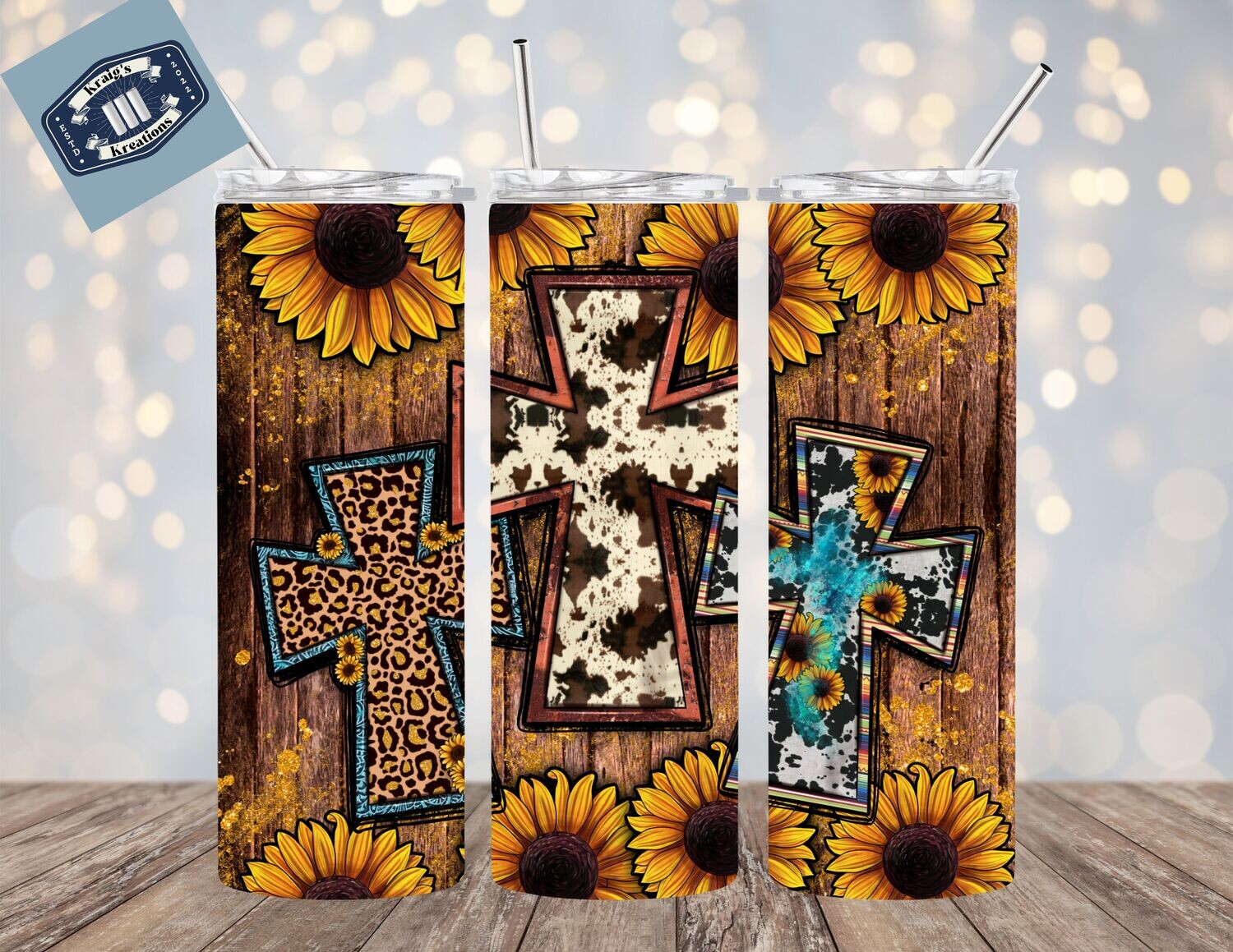 Three Wooden Crosses