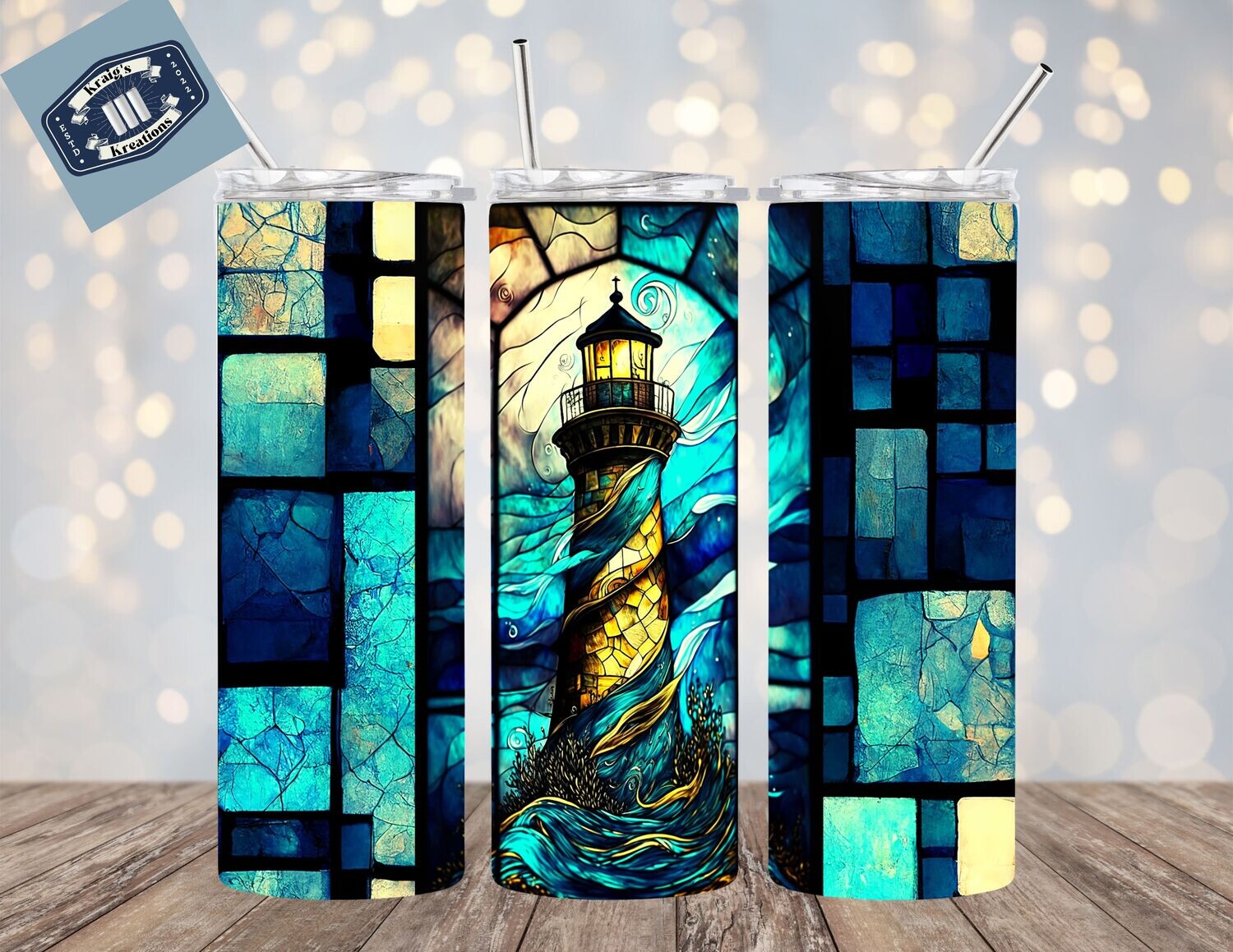 Stain Glass Lighthouse