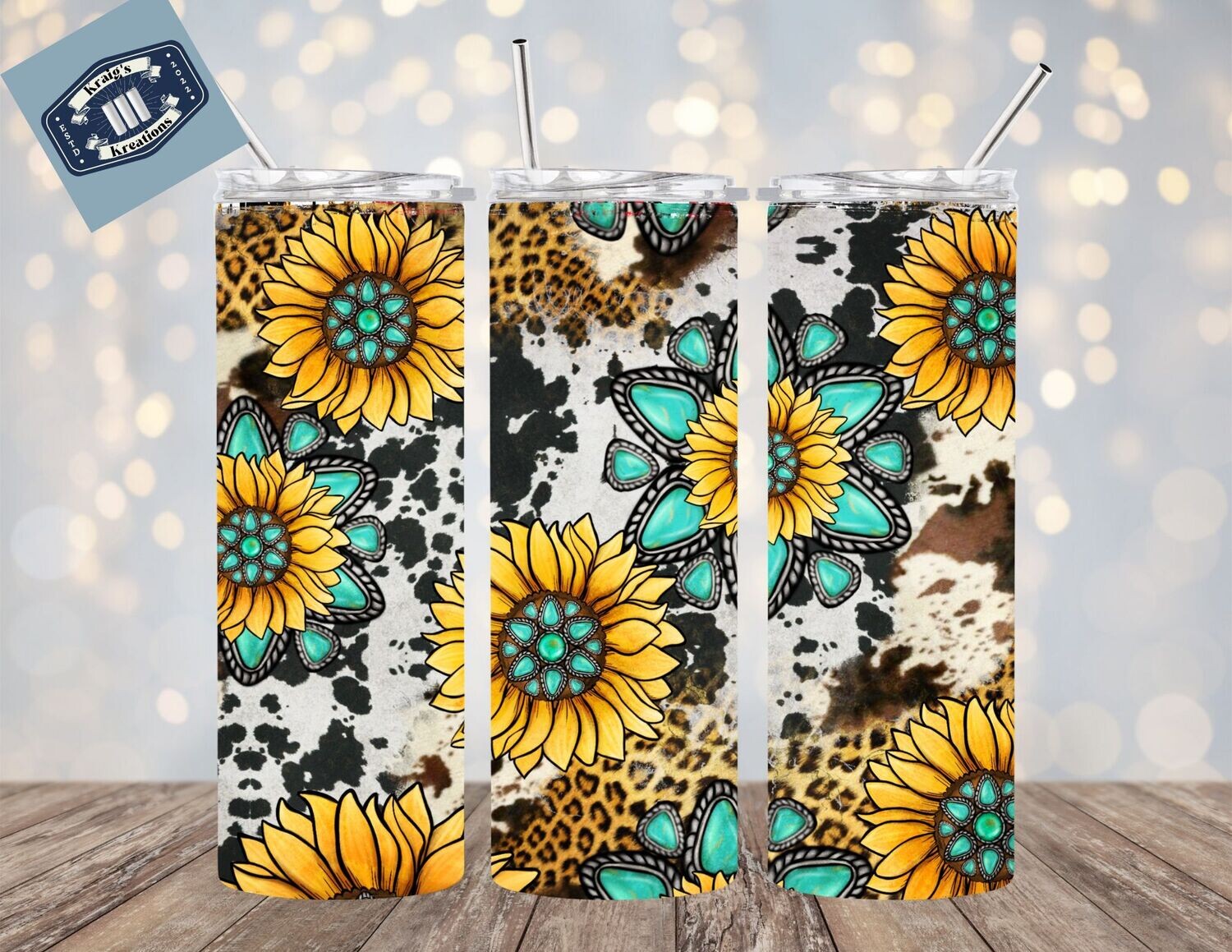 Turquoise Flowers