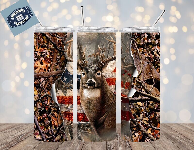 Patriotic Deer