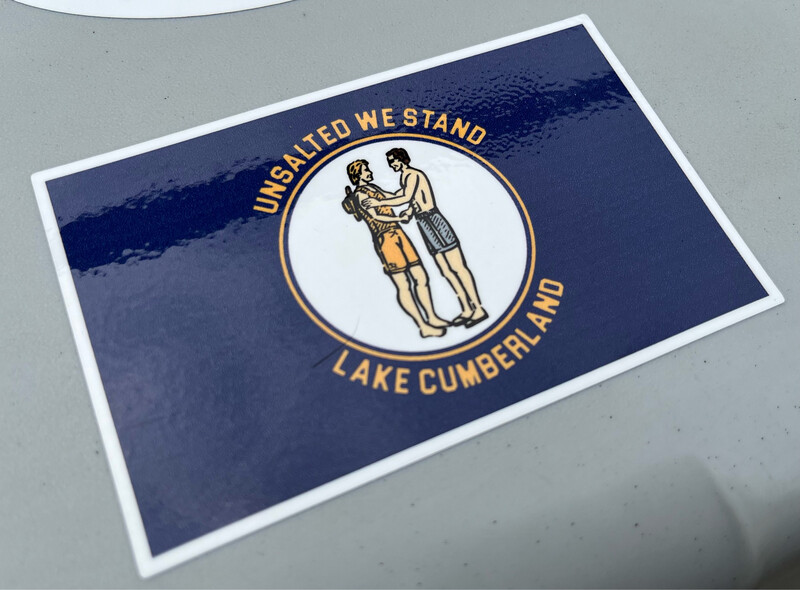 Unsalted we stand - decal