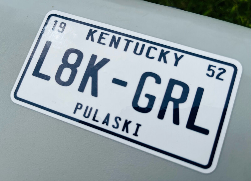 L8K-GRL - decal