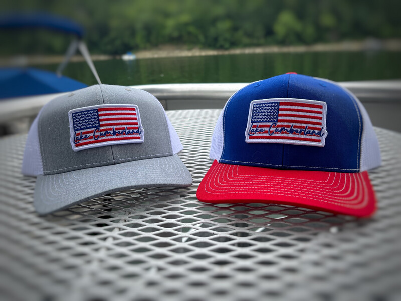 American flag hat