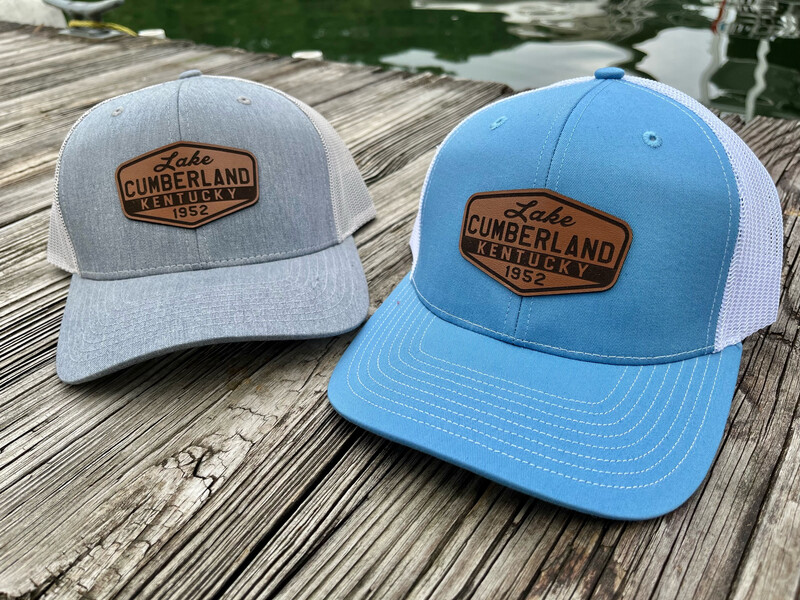 Leather patch (hex) hat