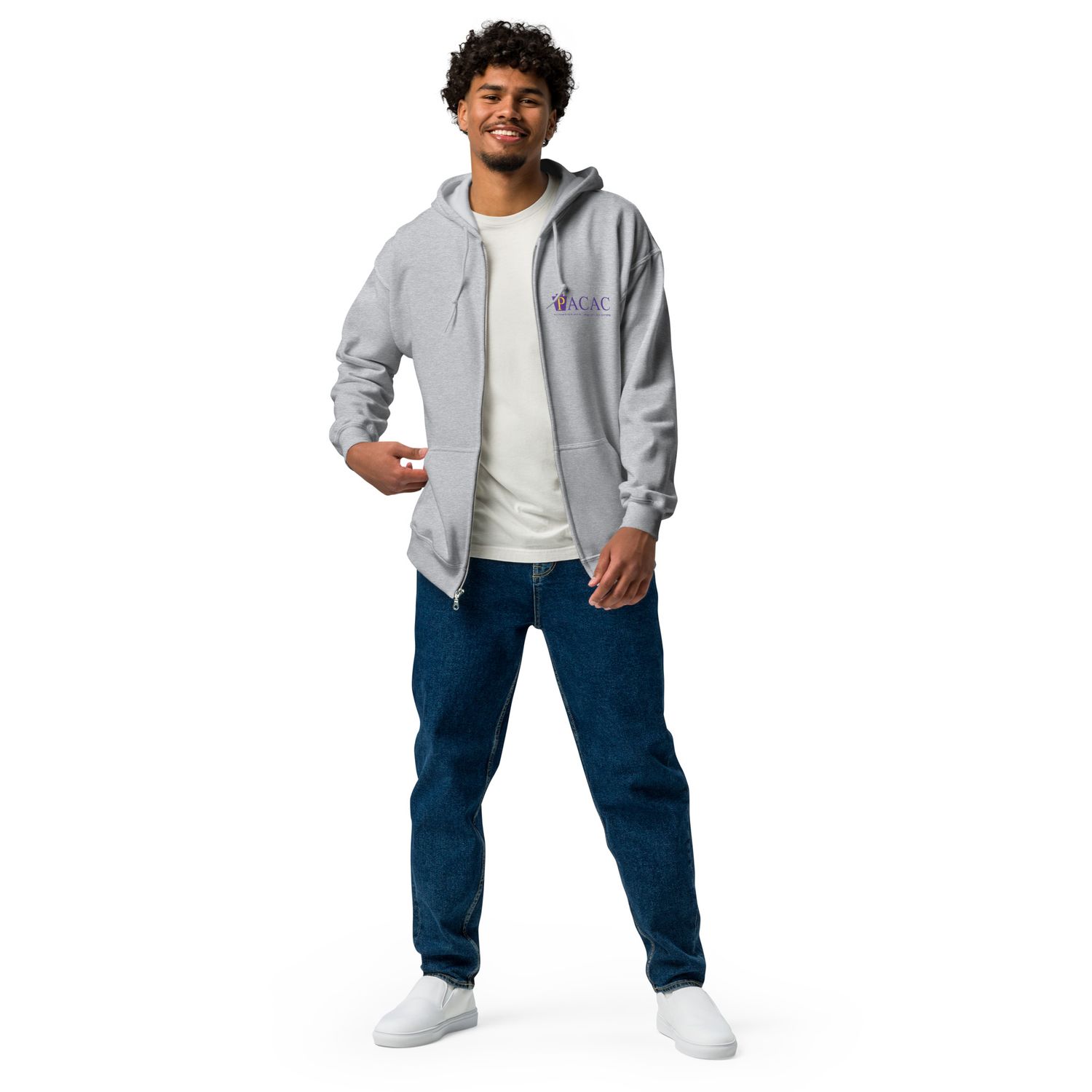 PACAC Conference 2025 Zip Hoodie Back Logo