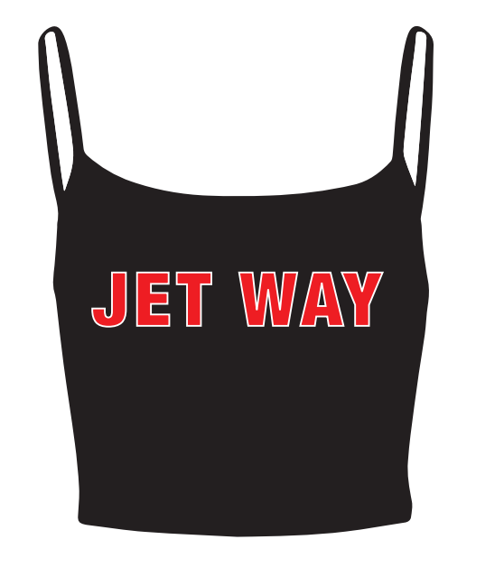 Jet Way Top - Women's Crop Top