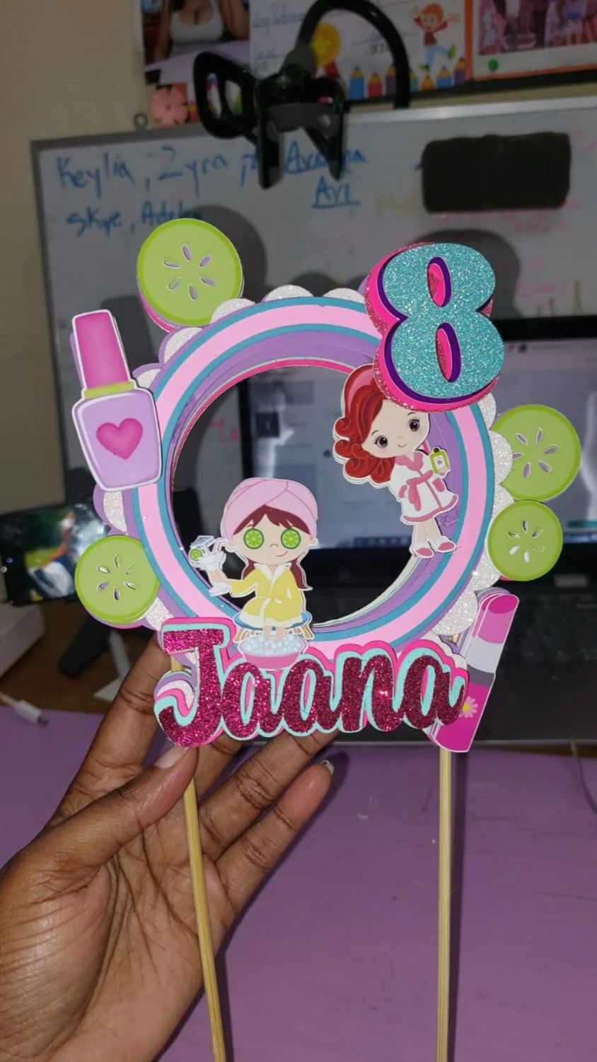 Cake Topper- 3D Premium