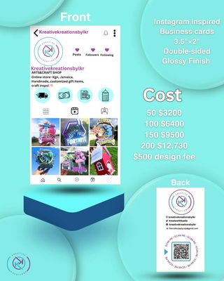 Business Cards (print Only)