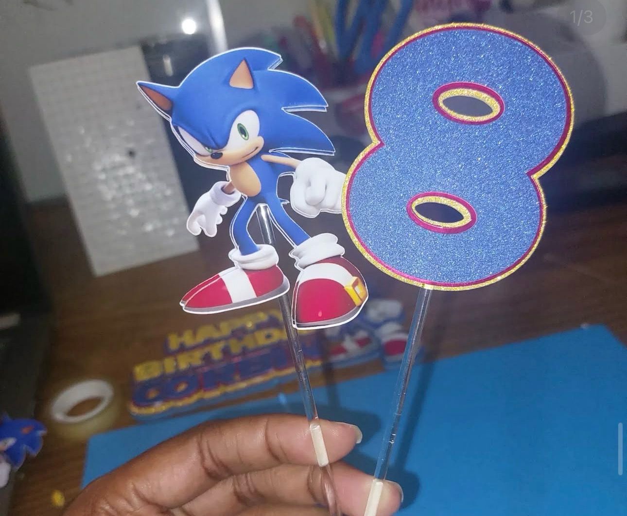 Frontal/Mini Cake Toppers