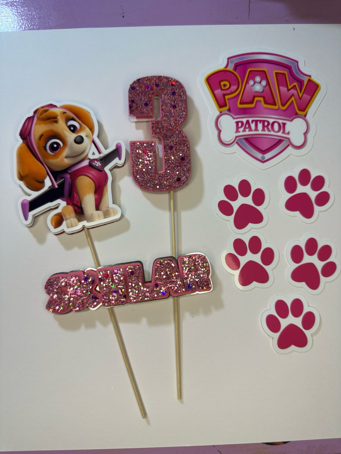 Frontal/Mini Cake Toppers
