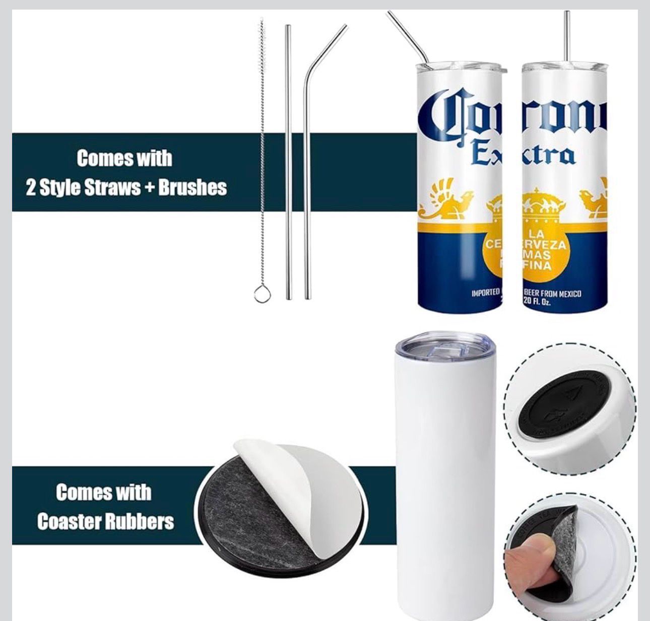 20oz Sublimation Tumbers