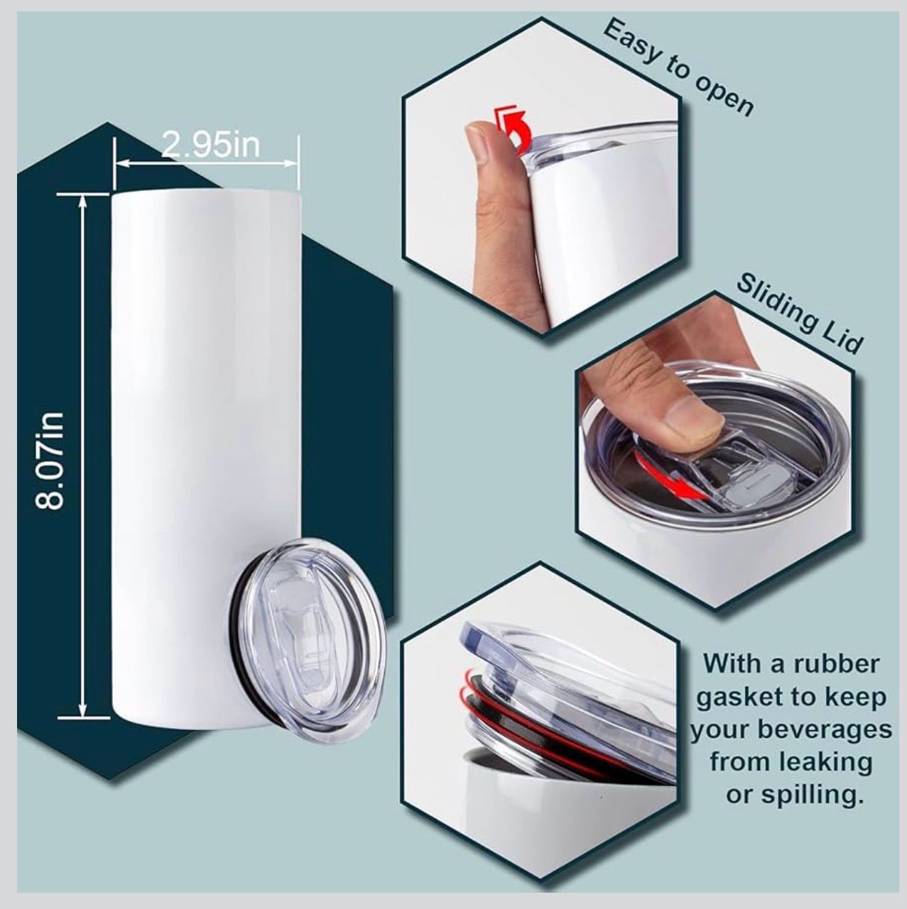 20oz Sublimation Tumbers