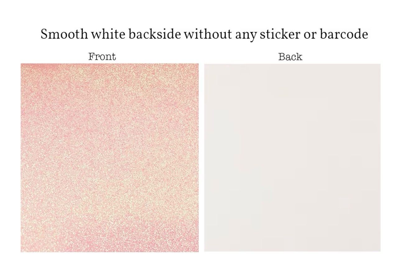 12”x12” Glitter Cardstock 80lb Light Pink