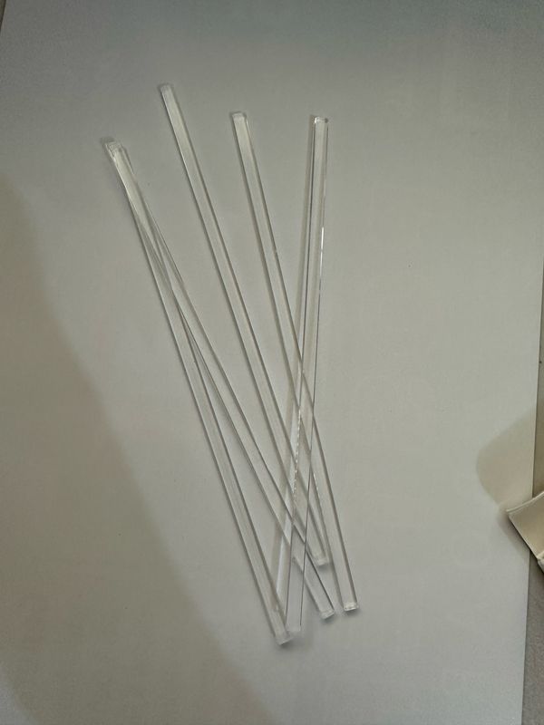 6” Acrylic sticks 10pk