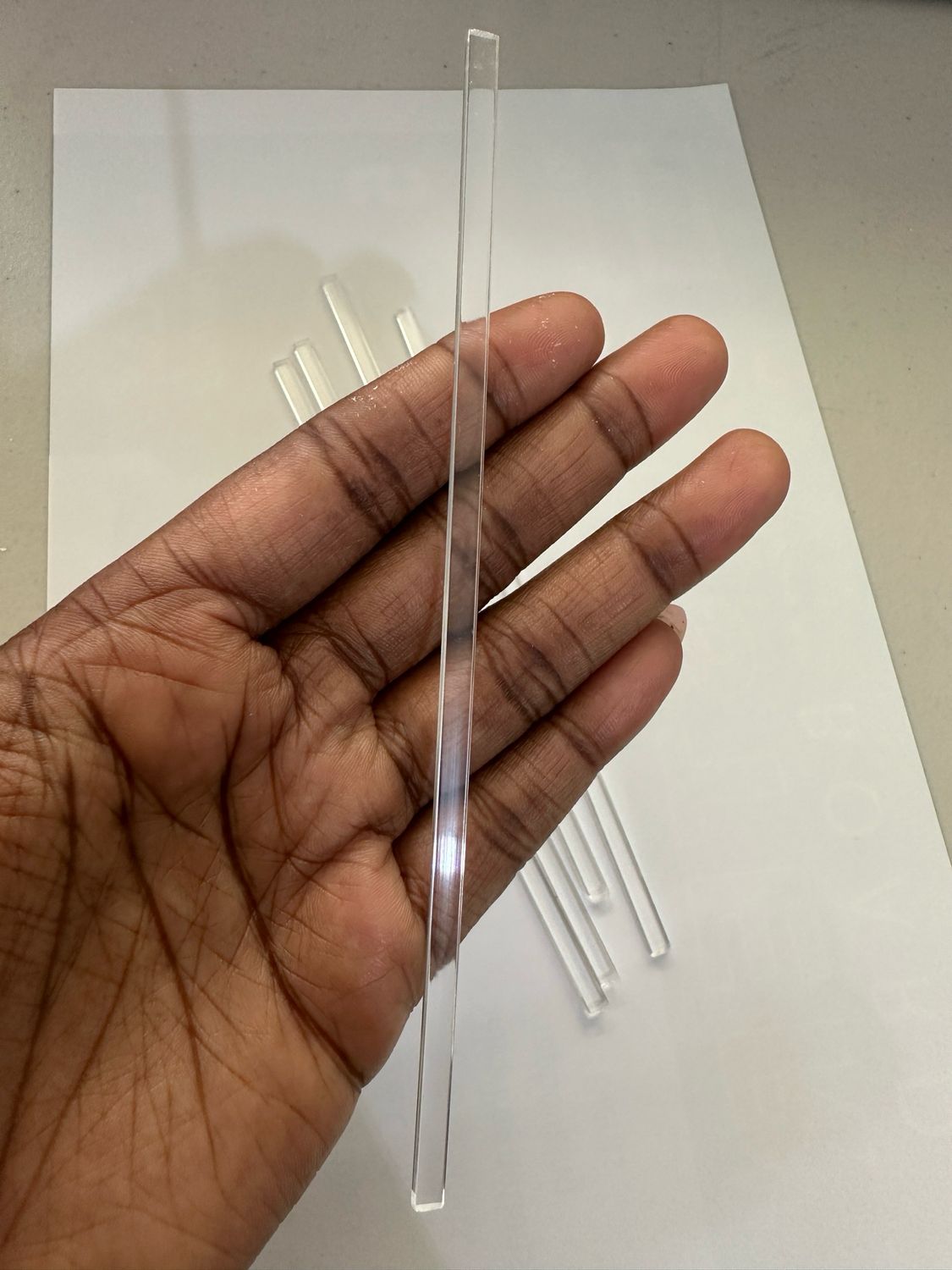 6” Acrylic sticks 10pk