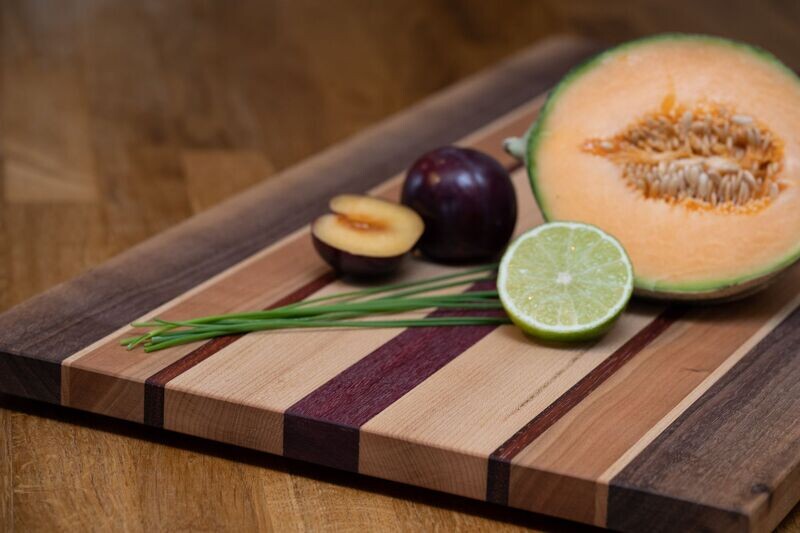 Maple Wide Stripe Chopping Board