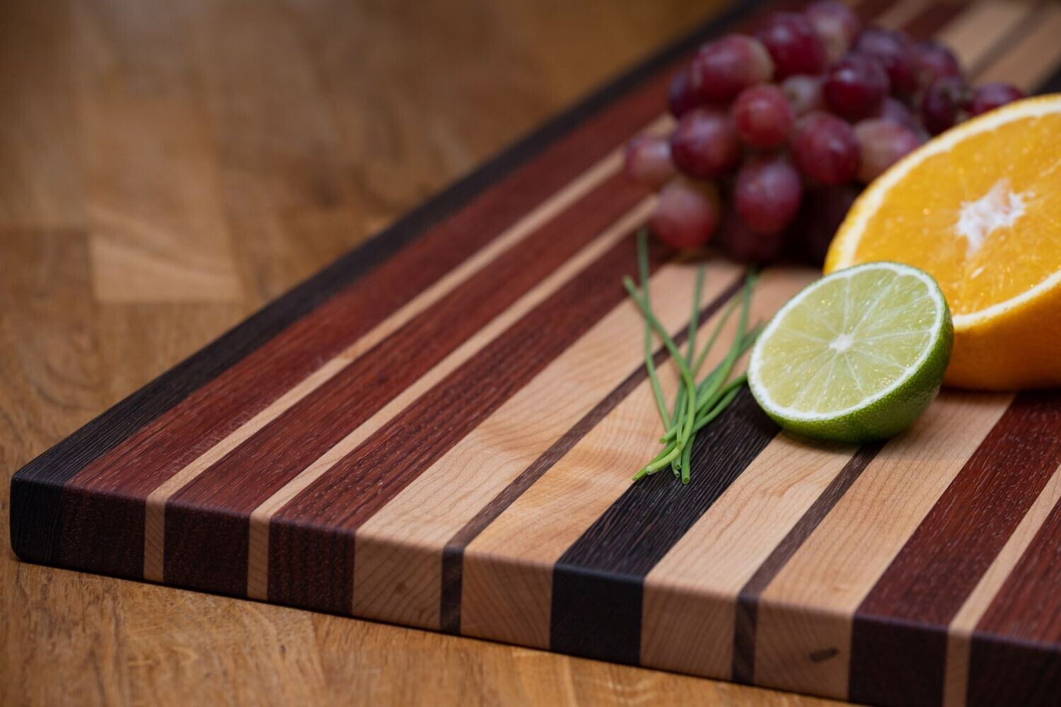 Padauk Stripe Chopping Board