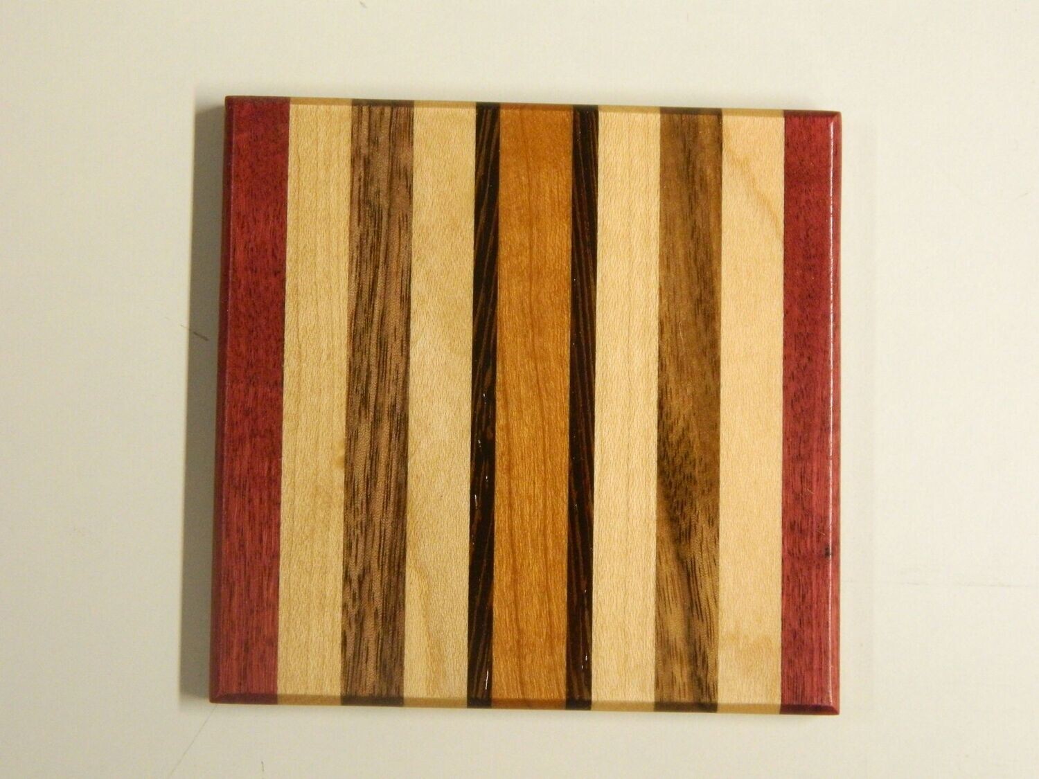 Candy stripe coaster