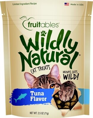 Fruitables Cat Wildly Natural Tuna Treat 2.5oz
