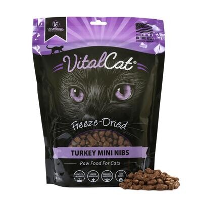 Vital Essentials FD Cat Turkey Mini Nibs 12oz