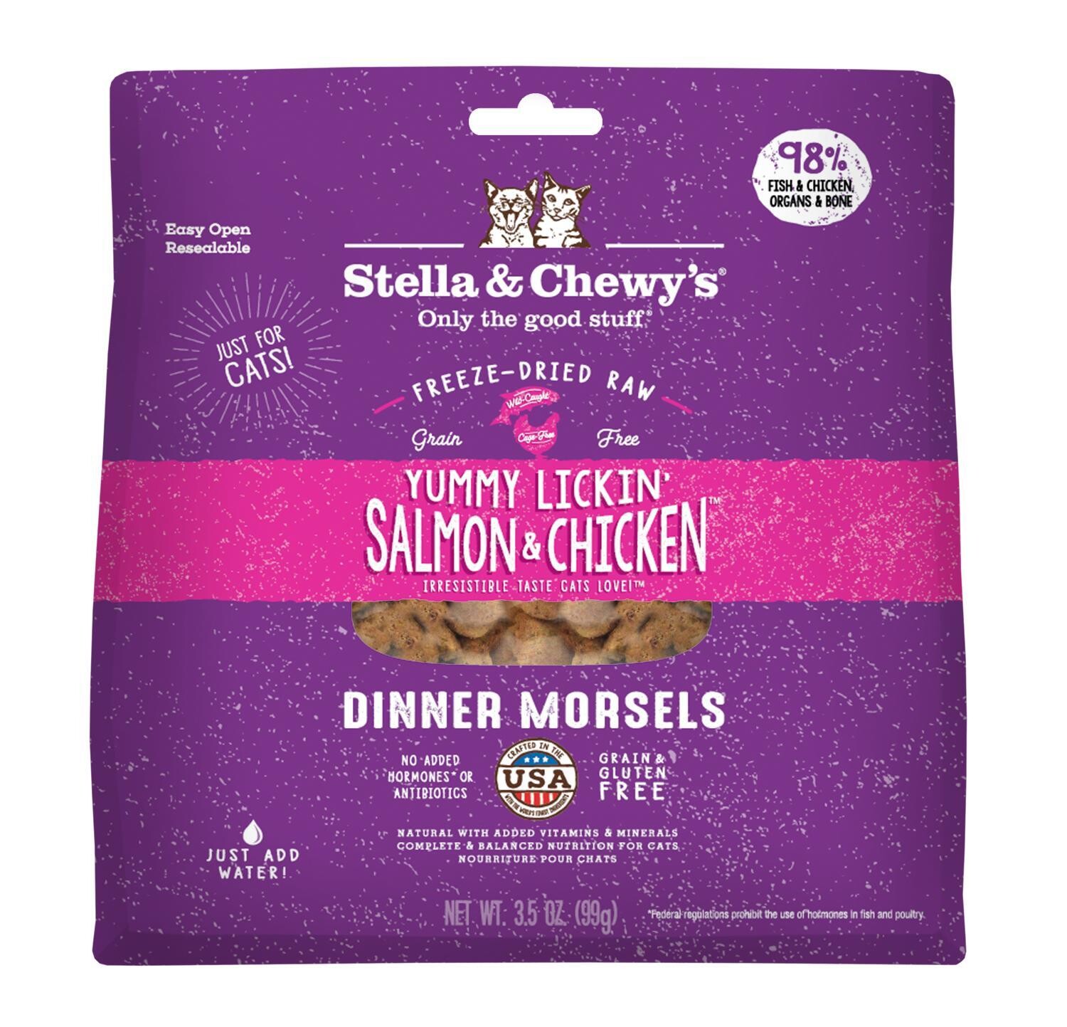 Stella & Chewy's Cat FD Salmon & Chicken 3.5oz