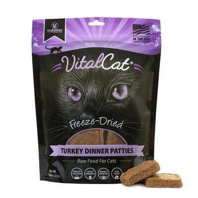 Vital Essentials Cat FD Turkey Patties 8oz