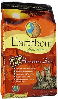 Earthborn Holistic Cat Grain Free Primitive Feline 14#