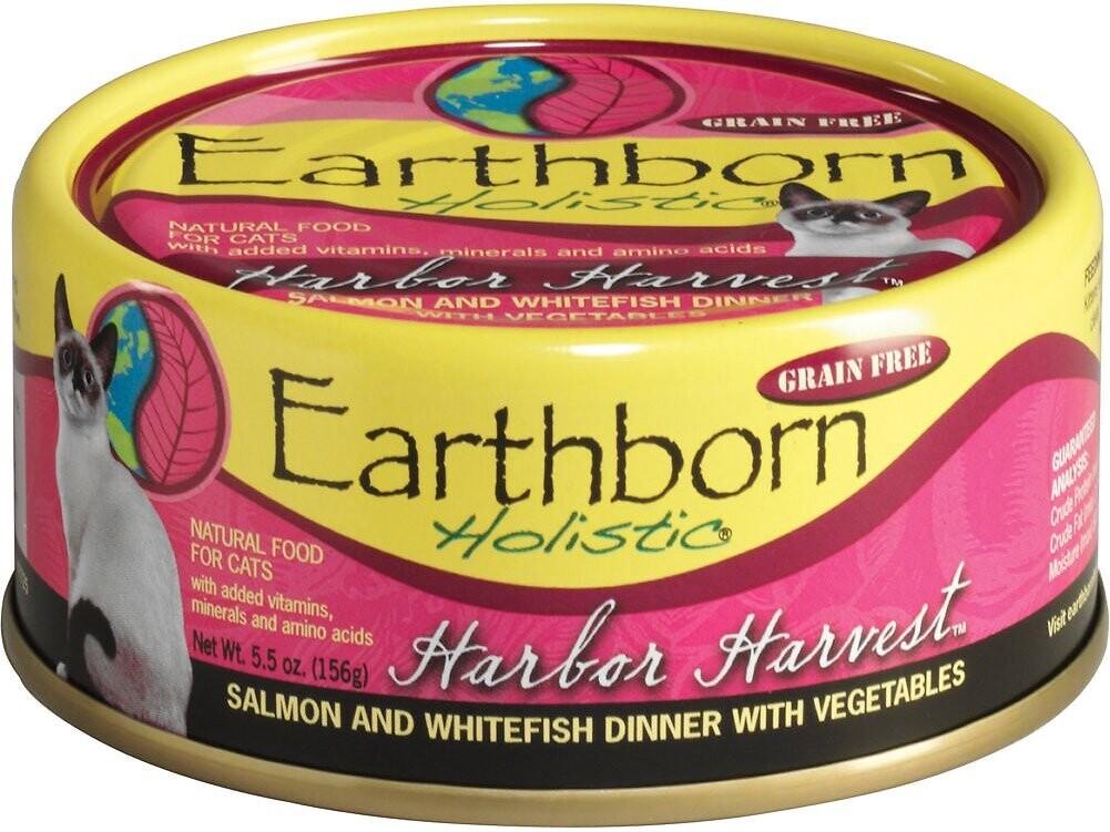 Earthborn Holistic Cat Harbor Harvest can 5.5oz 24/case