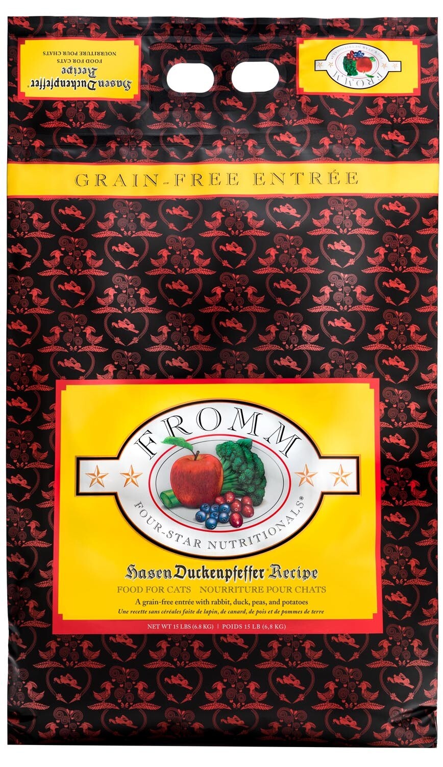 Fromm 4Star Cat Grain Free Hasen Duckenpfeffer 4#