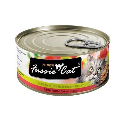 Fussie Cat Grain Free Tuna in Aspic can 2.82oz 24/Case