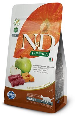 Farmina N&D Cat Grain Free Pumpkin Venison & Apple 3.3#