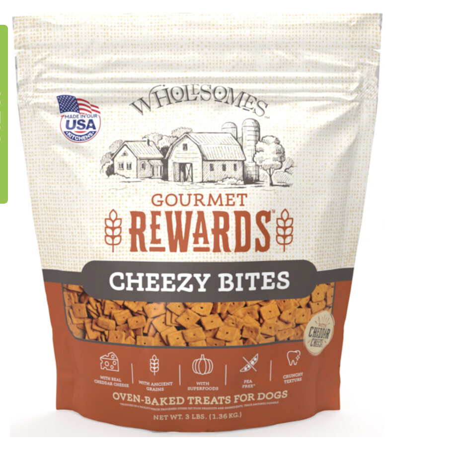 Midwestern Pet Wholesomes Rewards Cheese Bite 3#