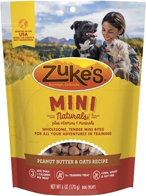 Zuke's Mini Naturals Peanut Butter 6oz