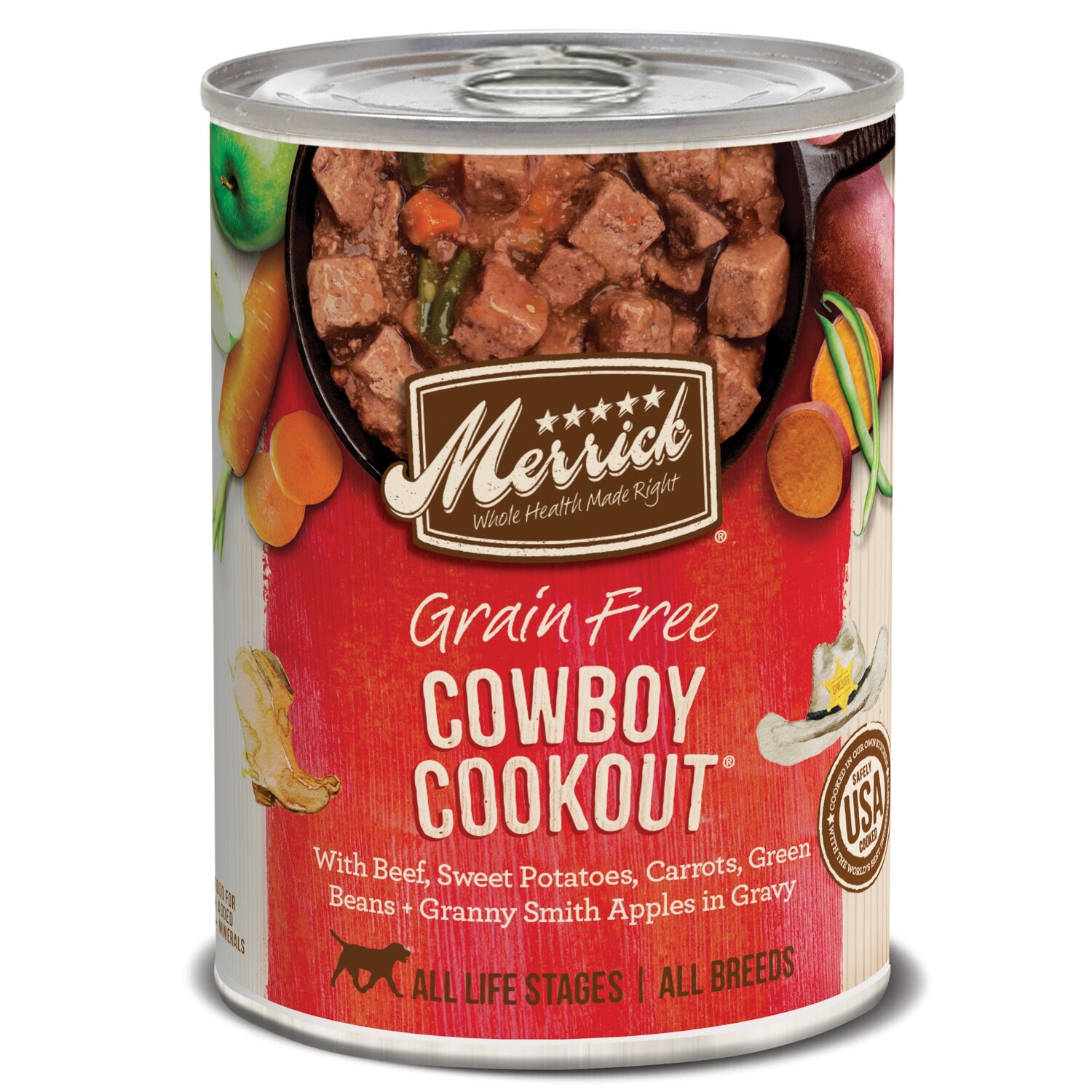 Merrick Cowboy Cookout can 12.7oz 12/case