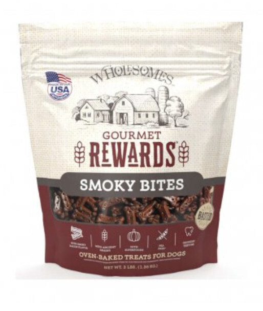 Midwestern Pet Wholesomes Rewards Hickory Smoke Bite 3#