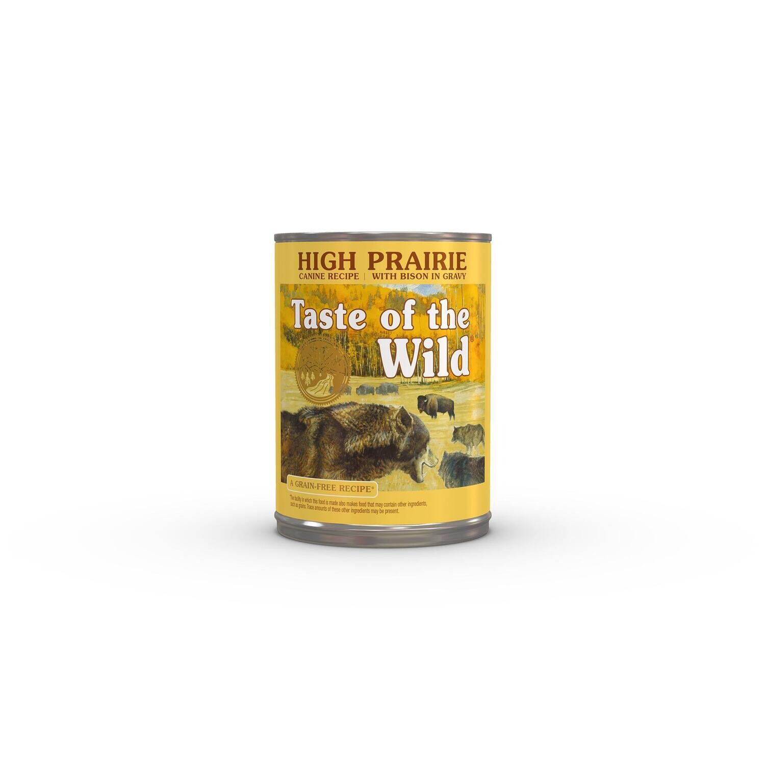 Taste of the Wild GF High Prairie can 13.2oz 12/case