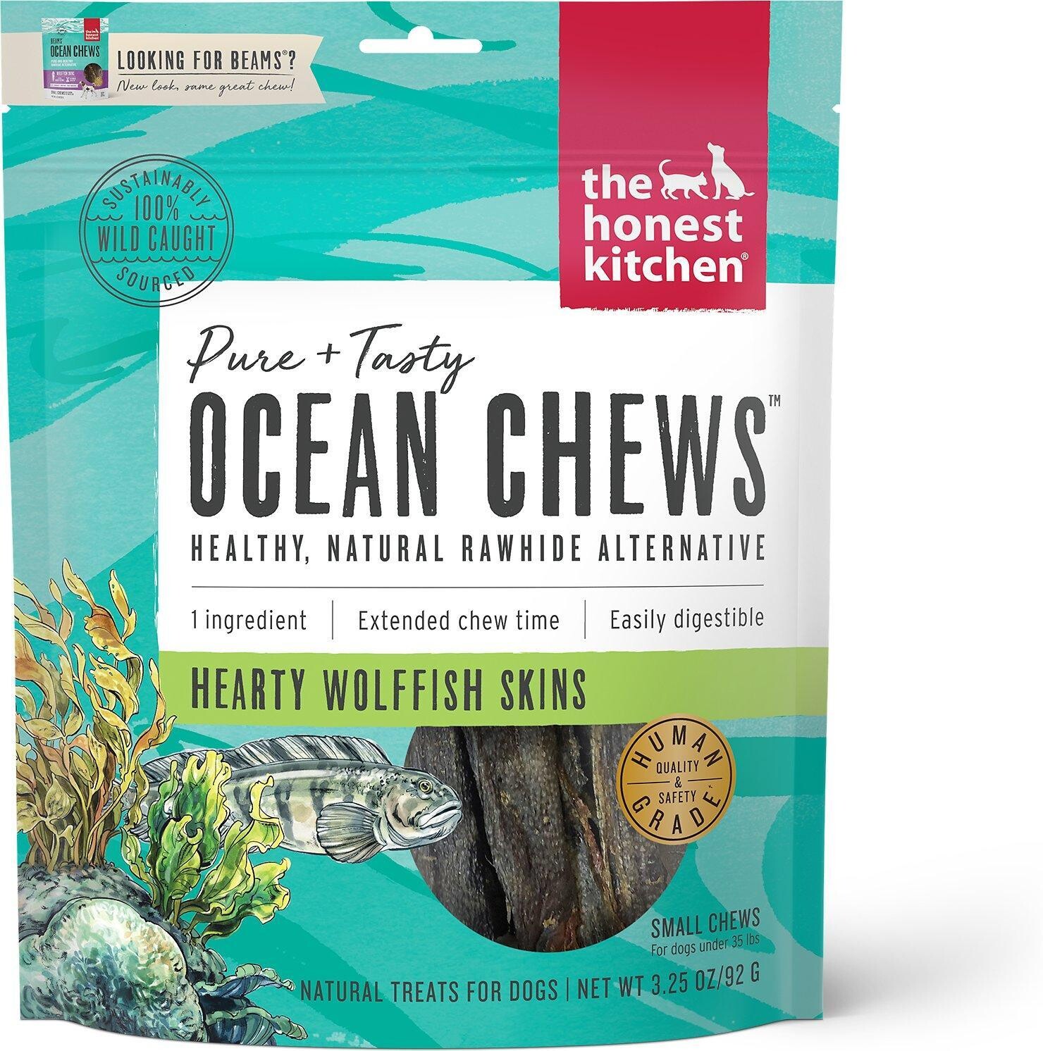The Honest Kitchen Ocean Chews Beams 3.25oz