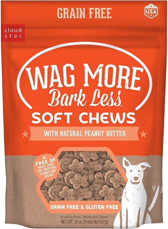 Wag More Bark Less GF Soft & Chewy Peanut Butter Treat 20oz