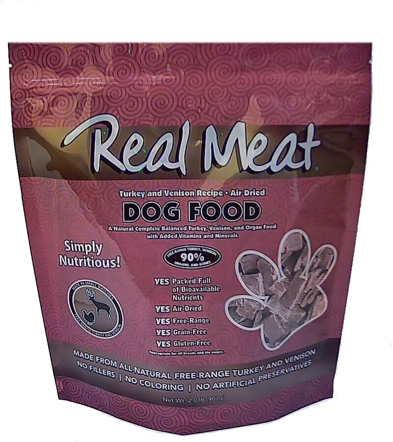 Real Meat Air Dried Turkey & Venison 2#