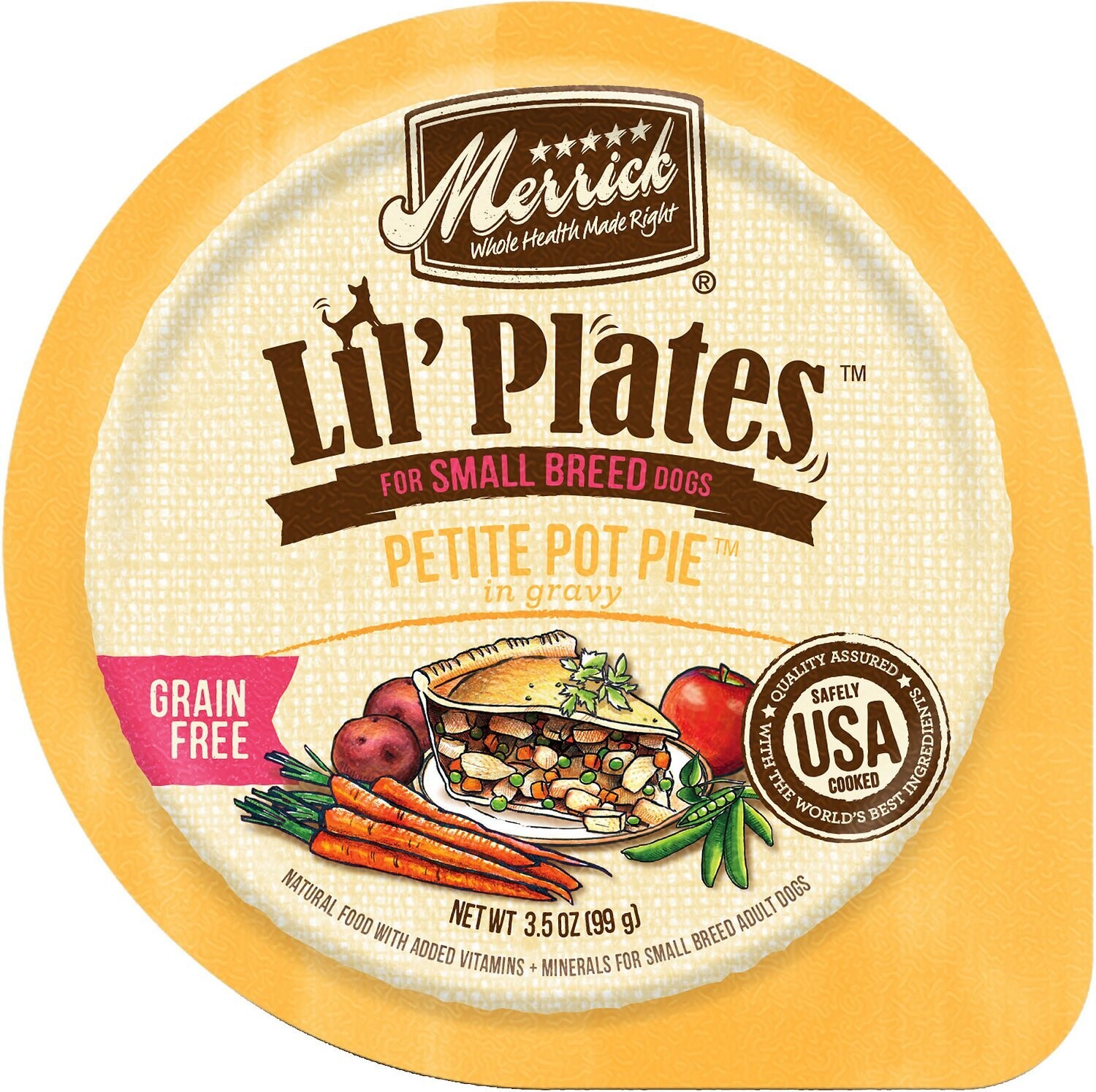 Merrick Lil' Plates Petite Pot Pie cup 3.5oz 12/case