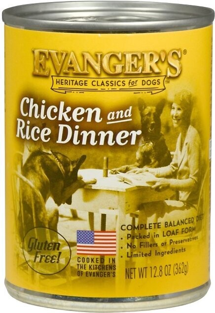 Evanger's Classic Chicken & Rice can 12.8oz 12/case